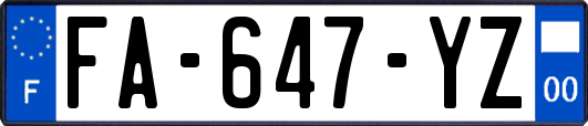 FA-647-YZ