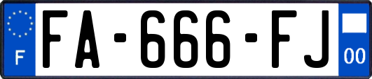 FA-666-FJ