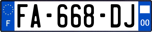 FA-668-DJ