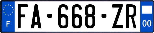 FA-668-ZR