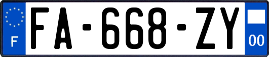 FA-668-ZY