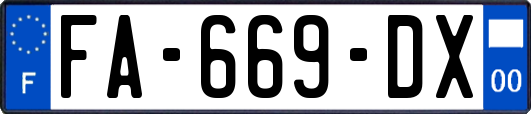 FA-669-DX