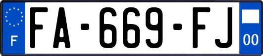 FA-669-FJ