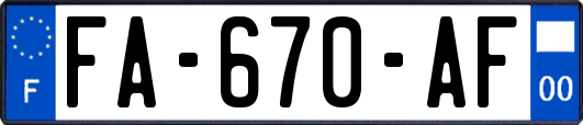 FA-670-AF