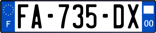 FA-735-DX