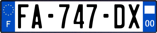 FA-747-DX