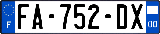 FA-752-DX
