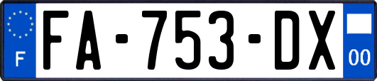 FA-753-DX