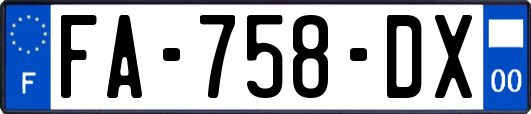 FA-758-DX