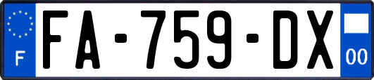 FA-759-DX