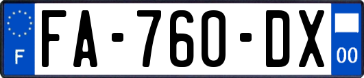 FA-760-DX