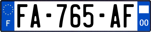 FA-765-AF