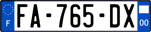 FA-765-DX