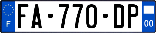 FA-770-DP