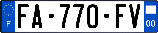 FA-770-FV