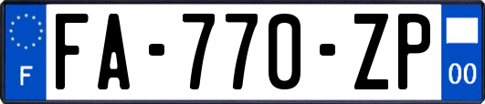 FA-770-ZP