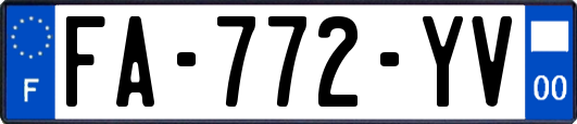 FA-772-YV