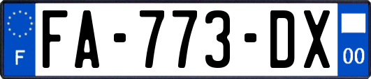 FA-773-DX