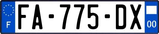FA-775-DX