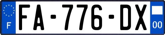 FA-776-DX