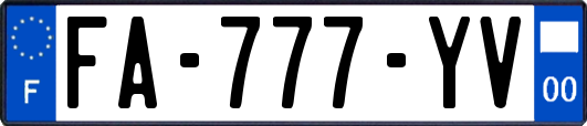 FA-777-YV