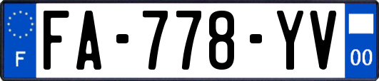 FA-778-YV