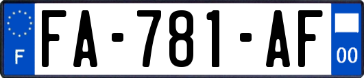 FA-781-AF