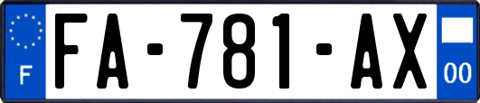 FA-781-AX