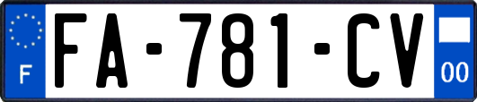 FA-781-CV