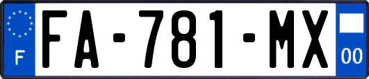 FA-781-MX