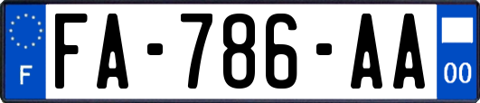 FA-786-AA