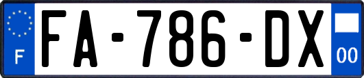 FA-786-DX