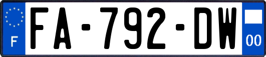 FA-792-DW