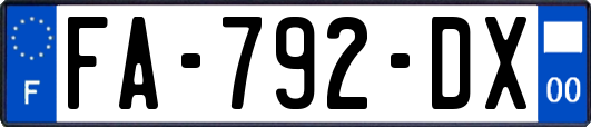 FA-792-DX