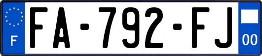 FA-792-FJ