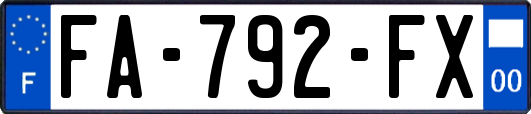 FA-792-FX