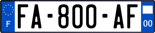 FA-800-AF