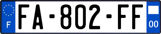 FA-802-FF