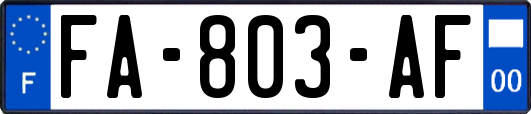 FA-803-AF