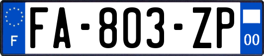 FA-803-ZP