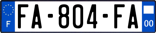 FA-804-FA