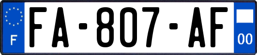 FA-807-AF