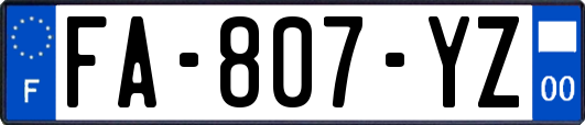 FA-807-YZ