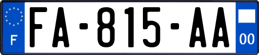 FA-815-AA