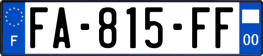FA-815-FF