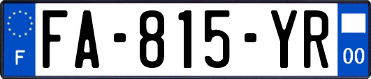FA-815-YR
