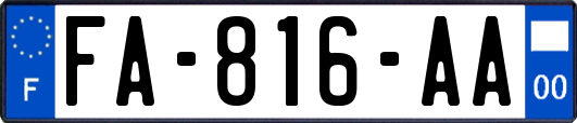 FA-816-AA