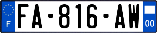 FA-816-AW