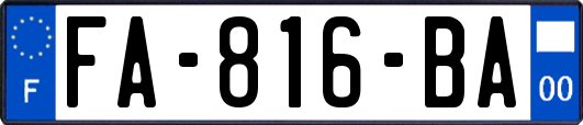 FA-816-BA