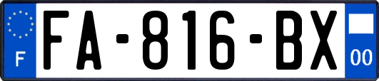 FA-816-BX